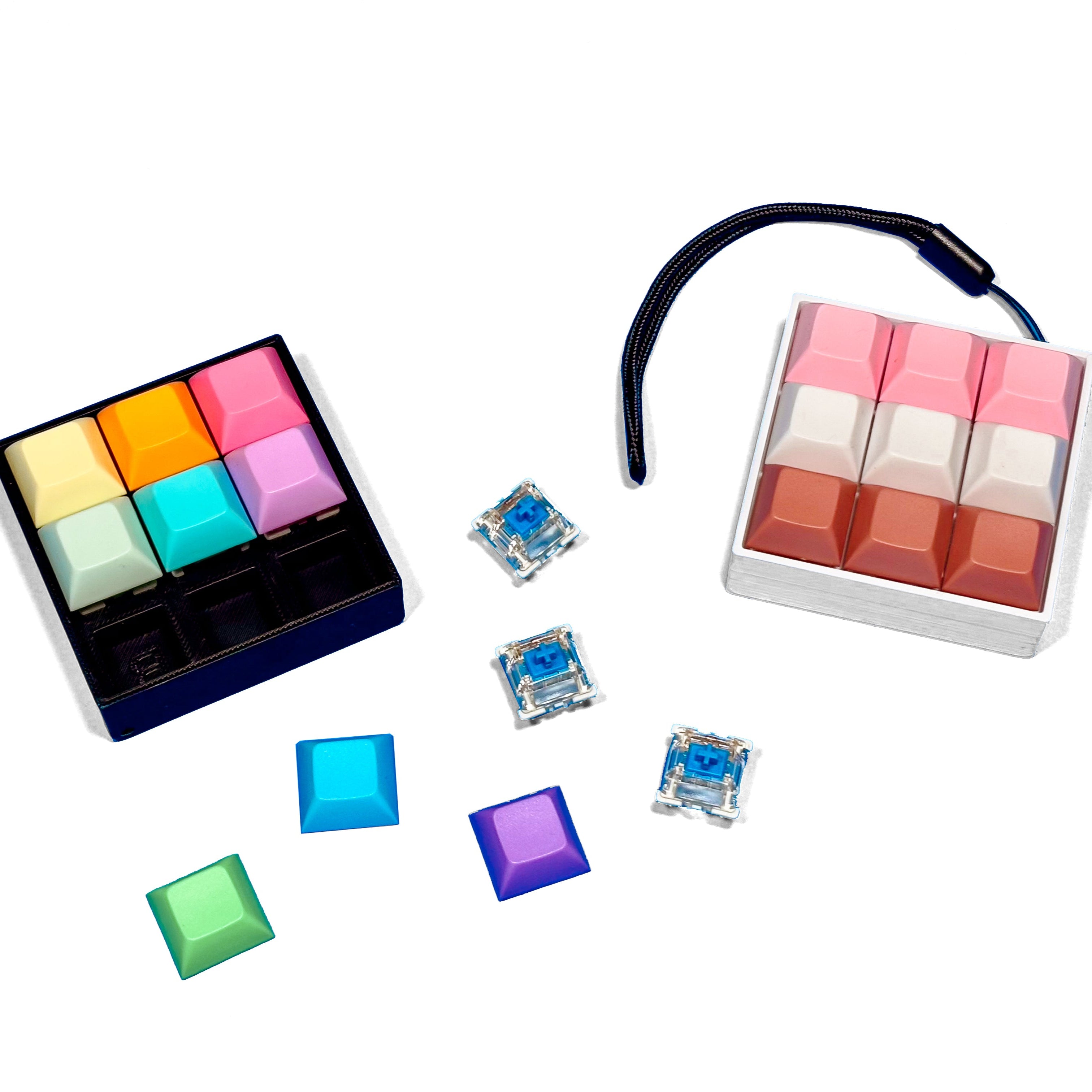 Custom 9 Key Mechanical Keyboard Fidget