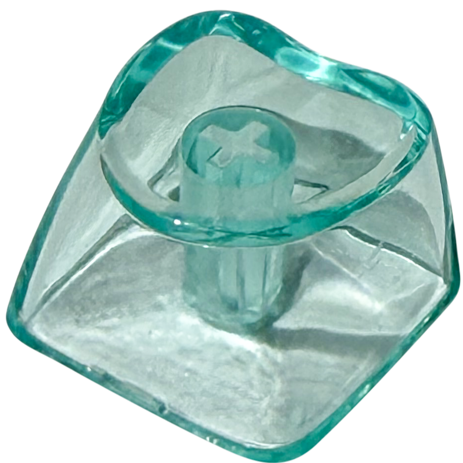 Heart Clear Specialty Keycap
