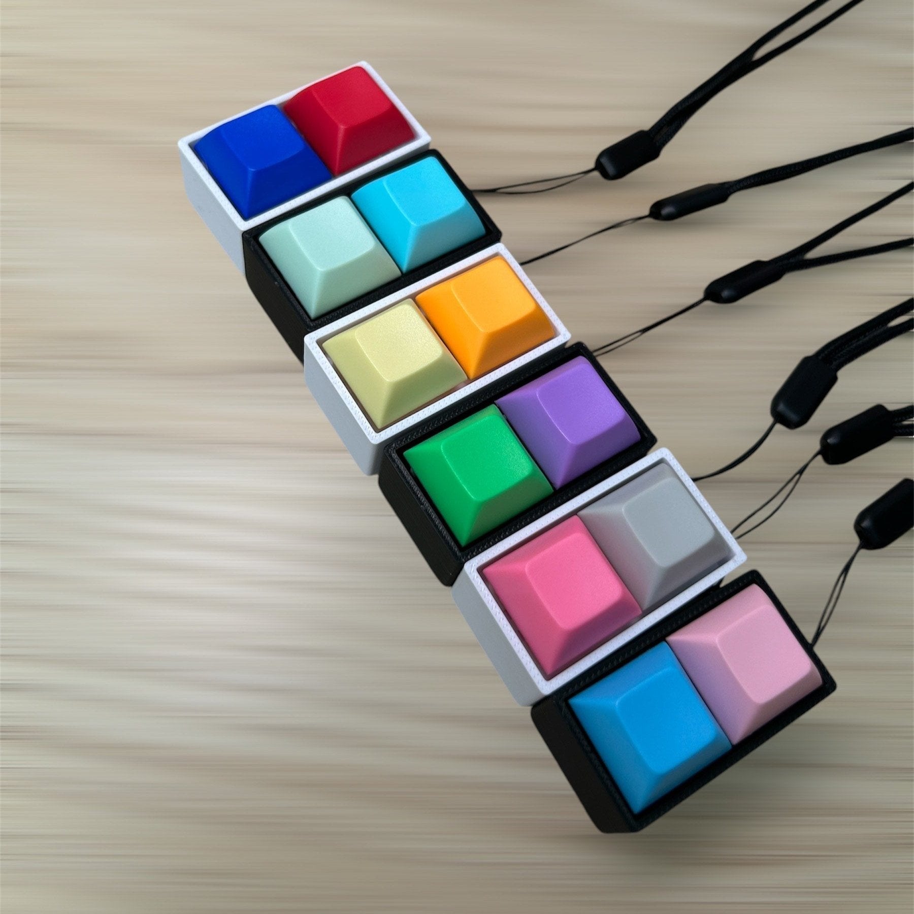 Custom 2 Key Mechanical Keyboard Fidget