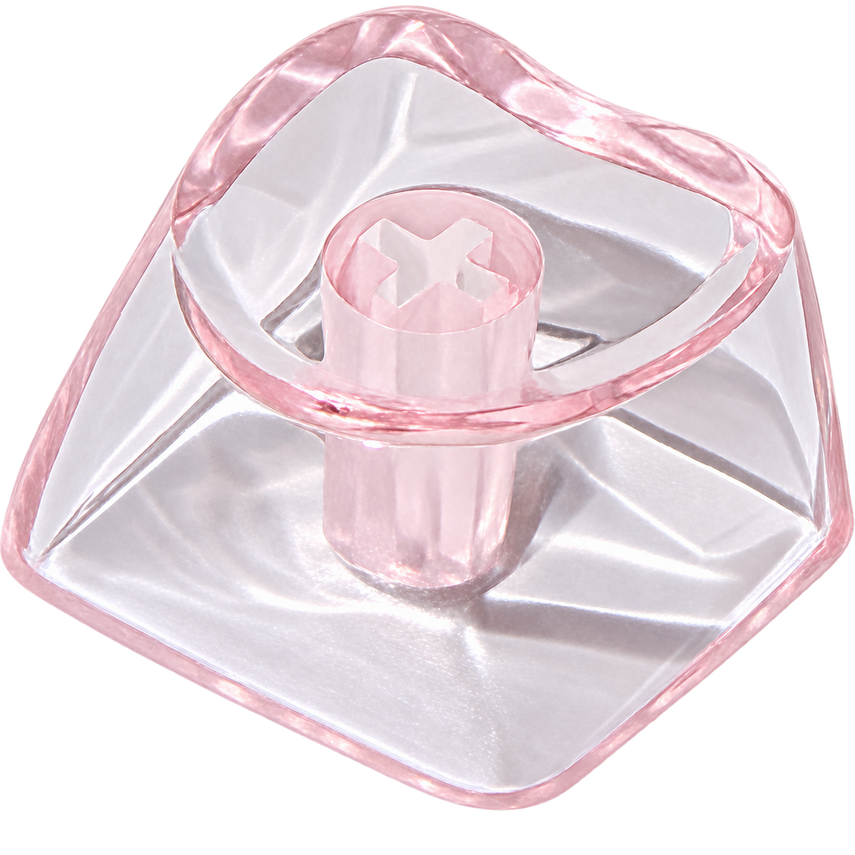Heart Clear Specialty Keycap