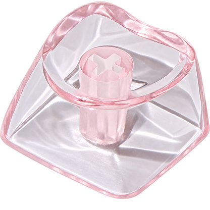 Heart Clear Specialty Keycap