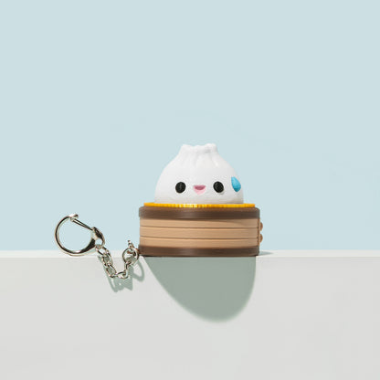 Dumpling Fidget Clicker Keychain