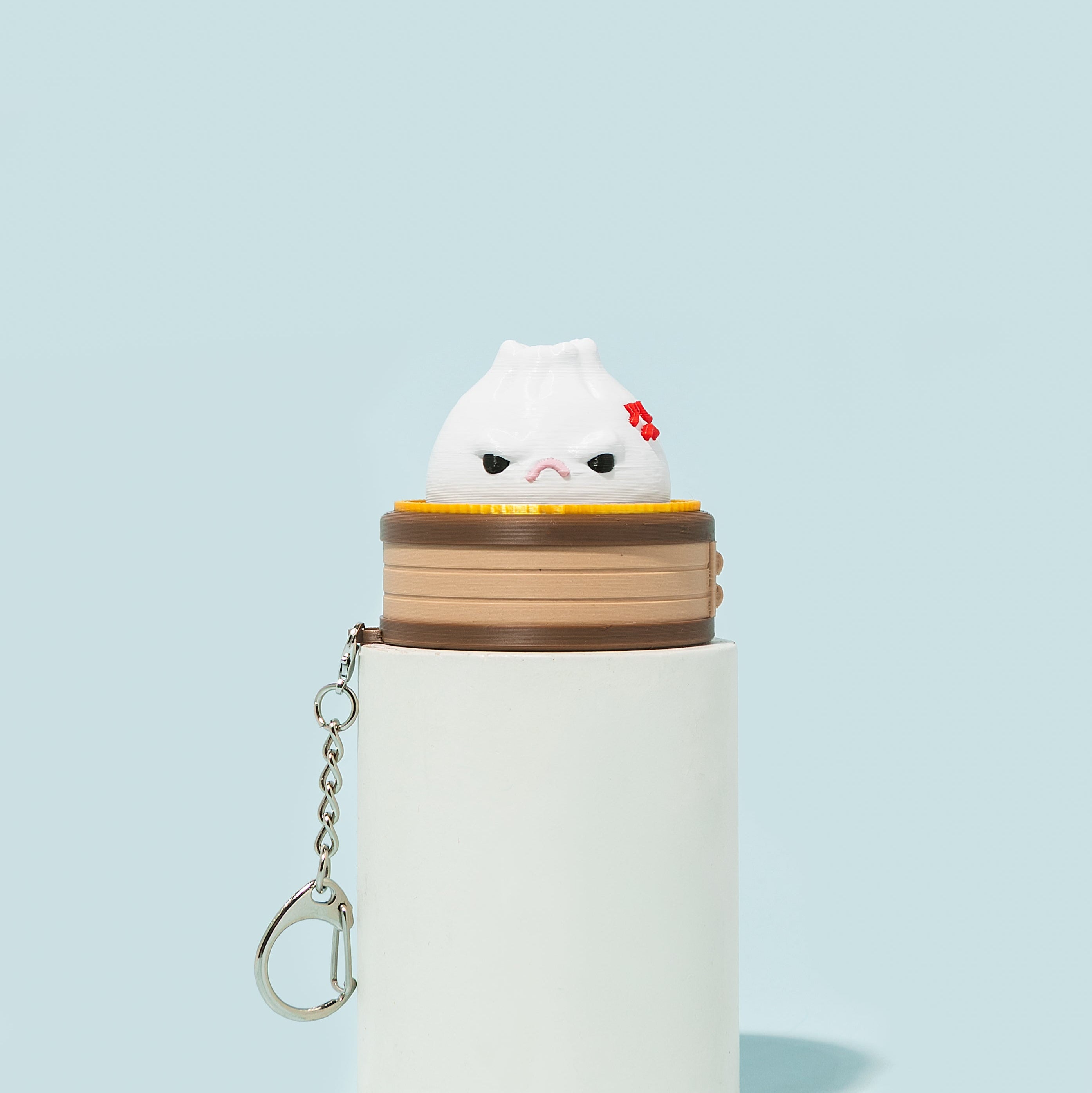 Dumpling Fidget Clicker Keychain – Pacific Paradise Prints