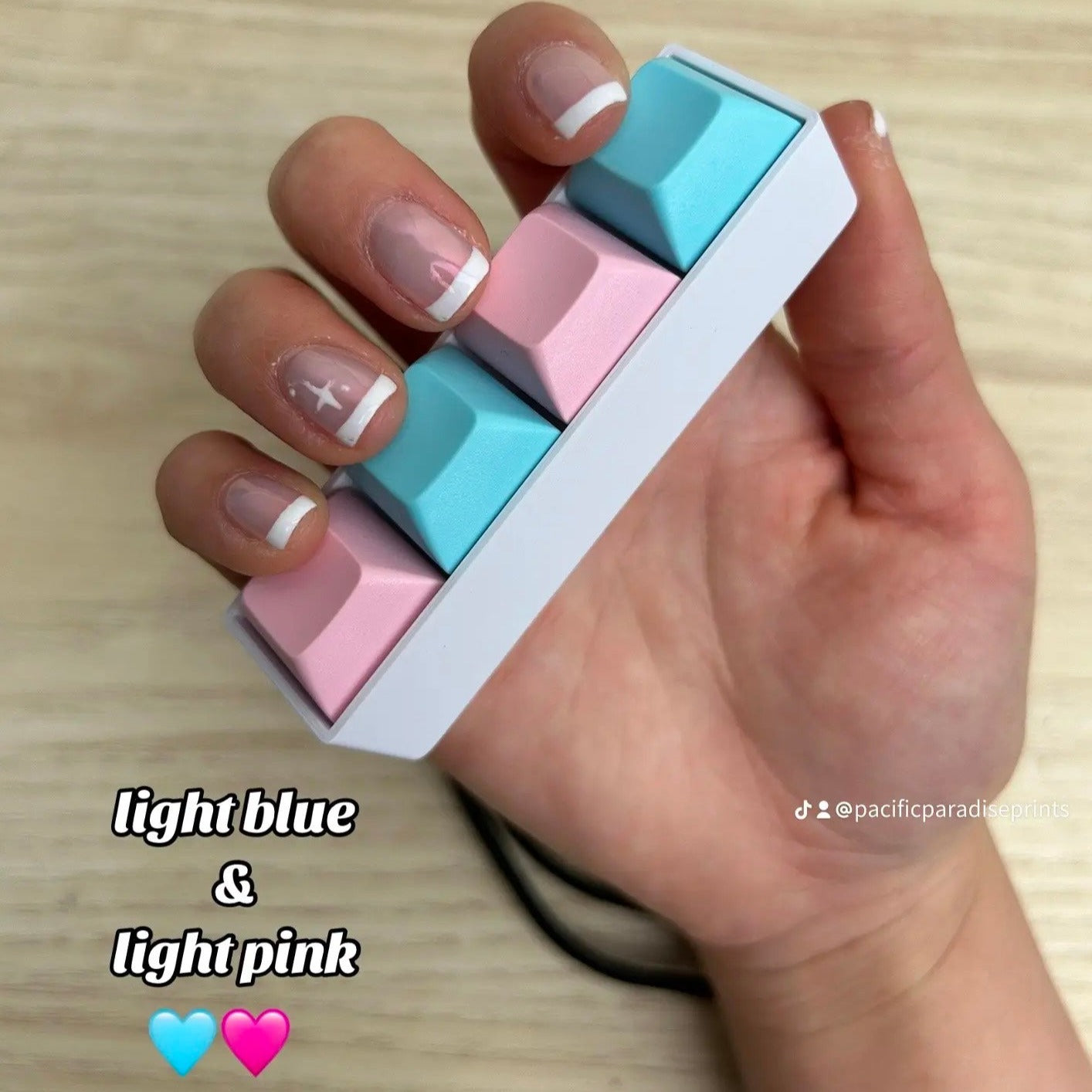Custom 4 Key Mechanical Keyboard Fidget