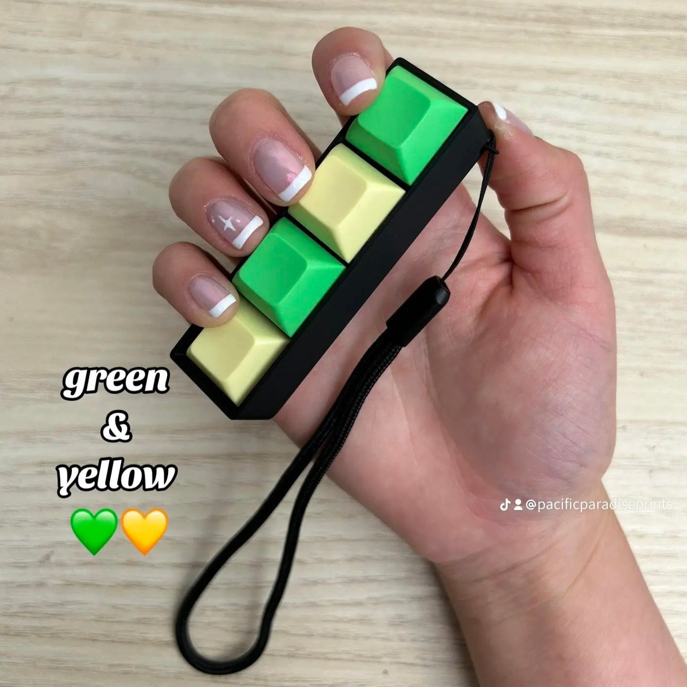 Custom 4 Key Mechanical Keyboard Fidget