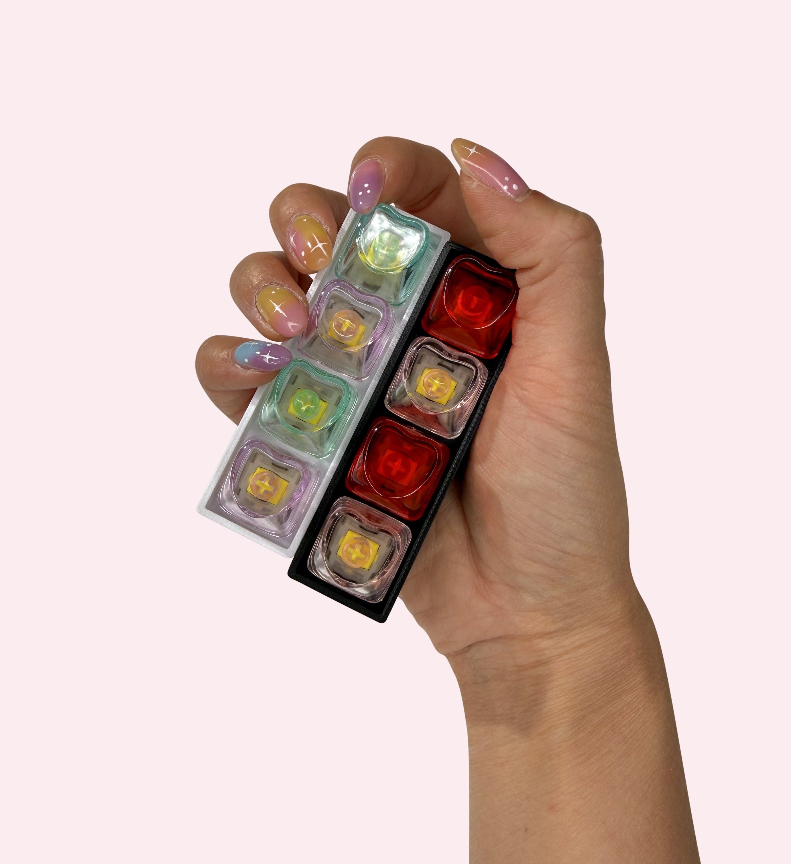 Heart Clear Specialty Keycap