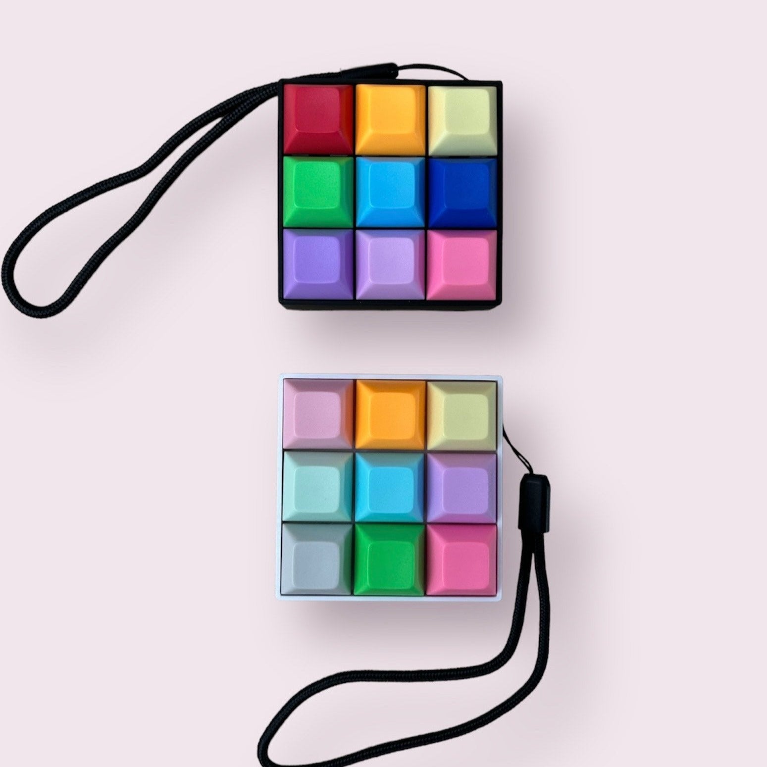 Custom 9 Key Mechanical Keyboard Keychain