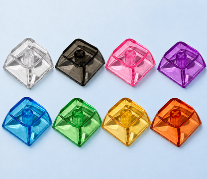 Clear Square Specialty Keycaps