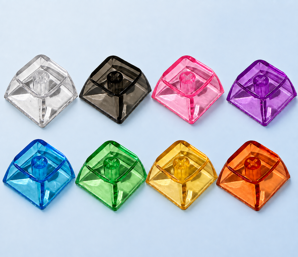 Clear Square Specialty Keycaps