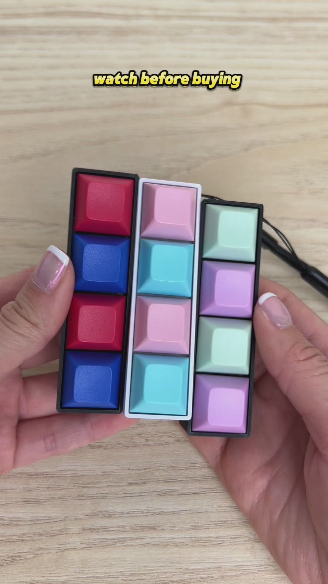 Custom 4 Key Mechanical Keyboard Fidget