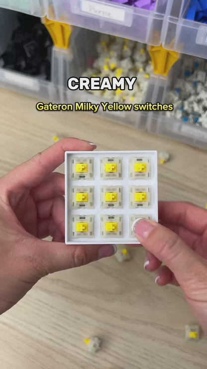 Video demonstrating creamy switches
